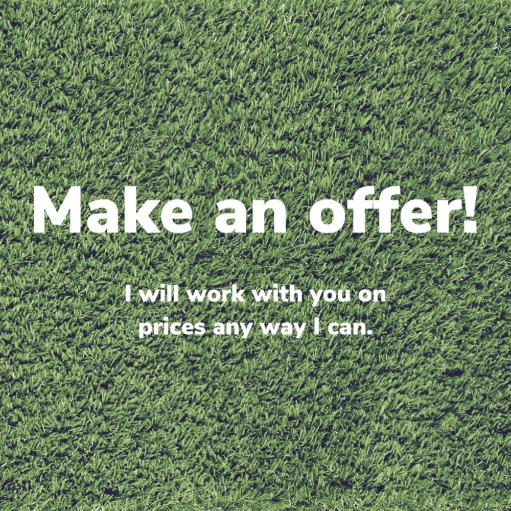 Make an offer or a bundle!